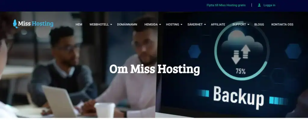 Miss hosting, bästa webbhotell för wordpress