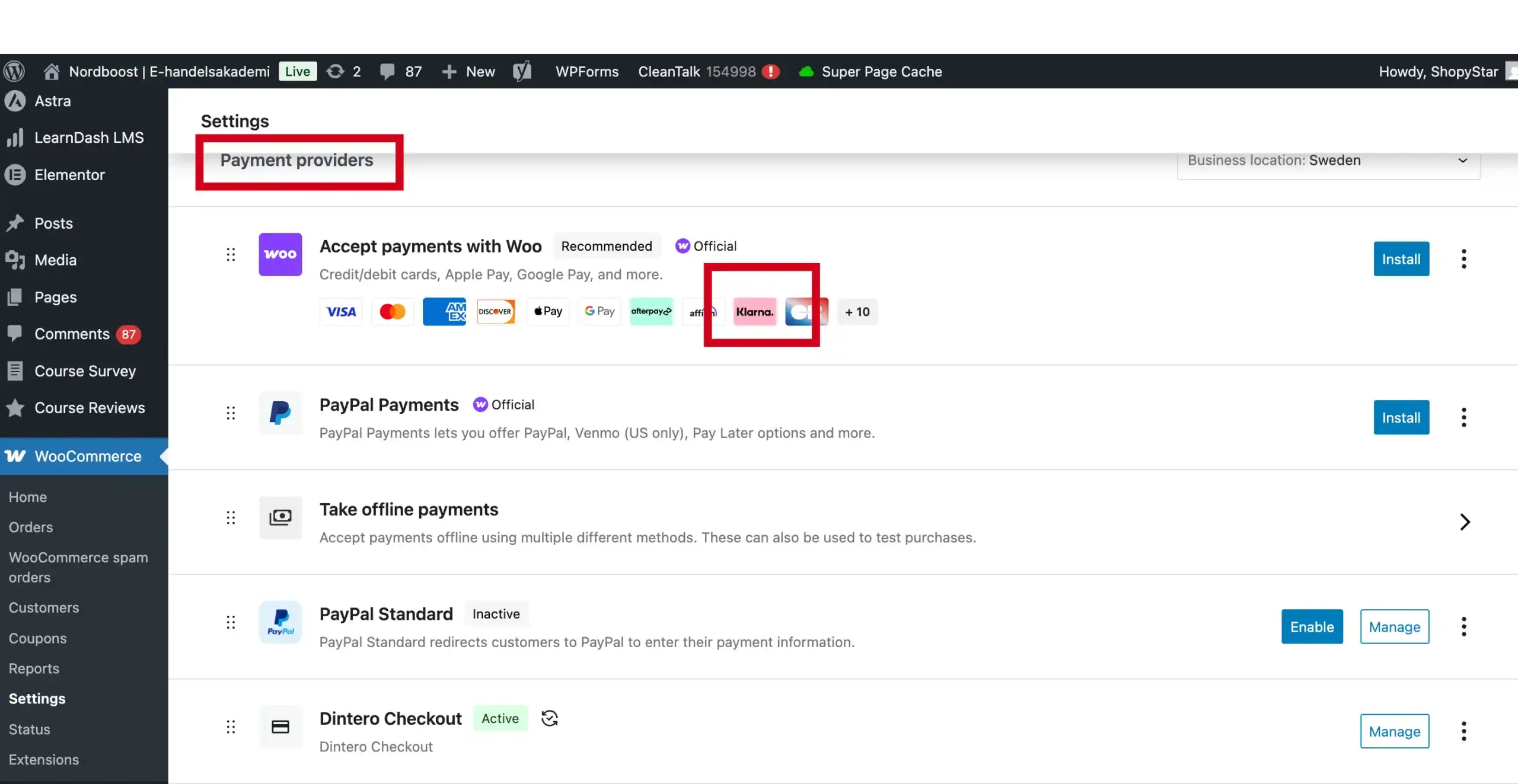 Betallösning för din webshop